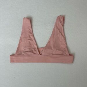Free People Intimately Light Pink Wireless V-Neck Bralette